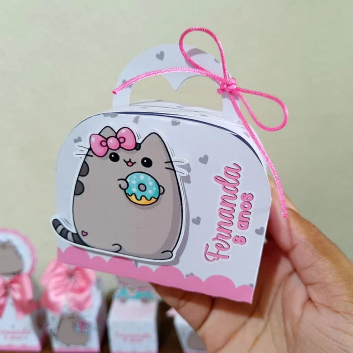 Kit Digital Festa Cat Pusheen para Studio 4 Kit Digital Festa Cat Pusheen para Studio - Imagem 4