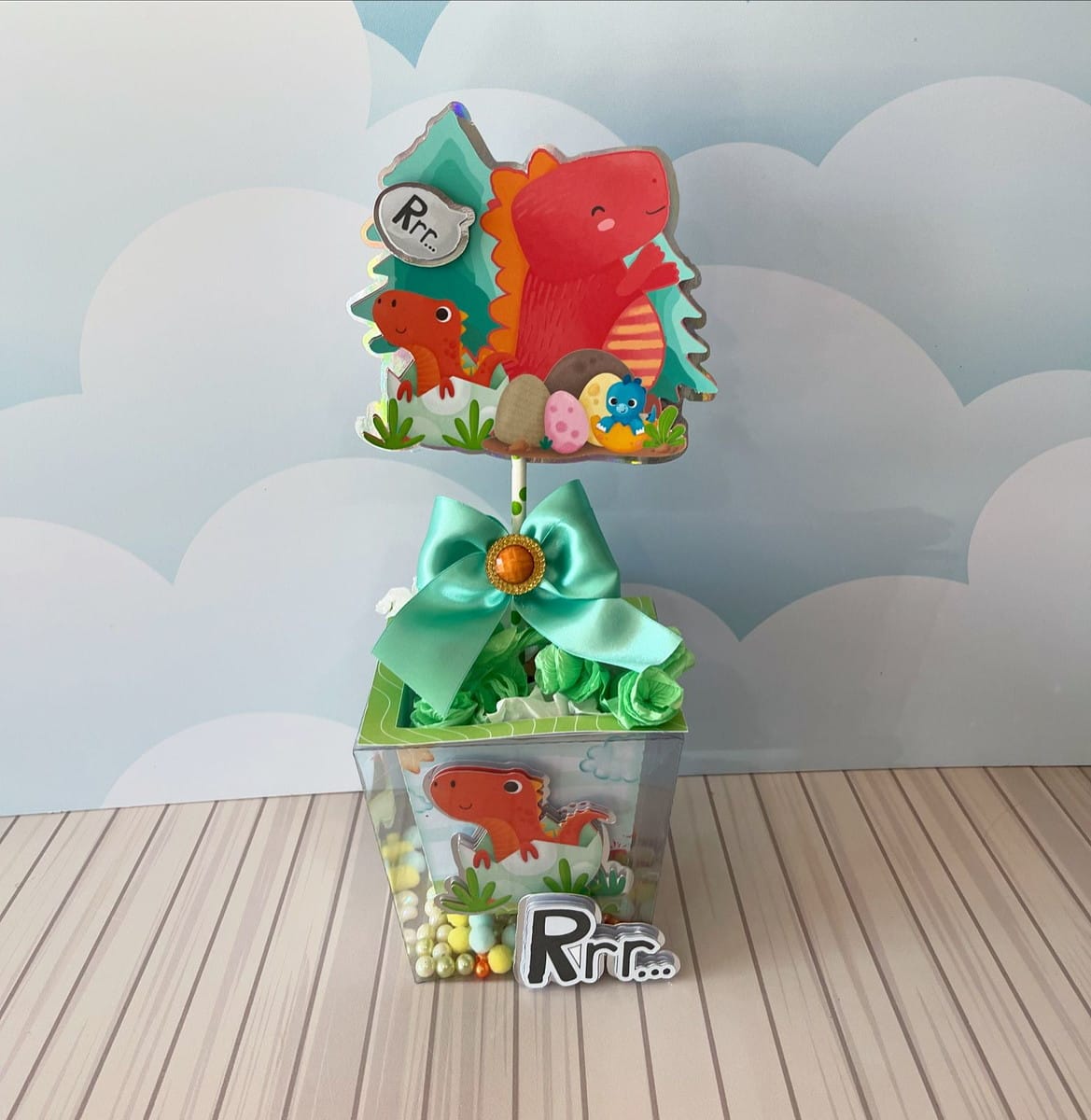 Kit Festa Dino Baby Digital Studio e PDF para Lembrancinhas 2 Kit Festa Dino Baby Digital Studio e PDF para Lembrancinhas - Imagem 2