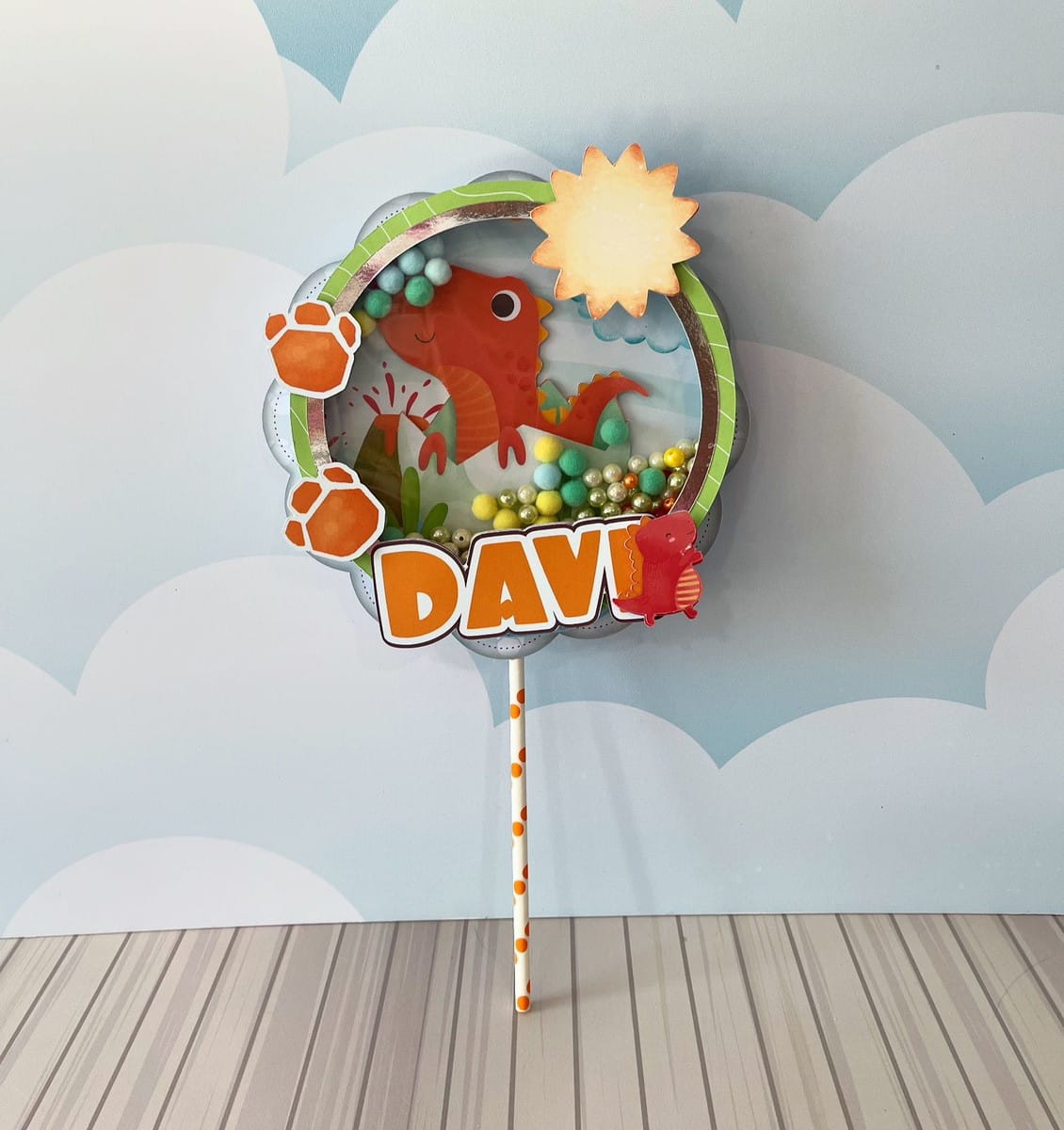 Kit Festa Dino Baby Digital Studio e PDF para Lembrancinhas 4 Kit Festa Dino Baby Digital Studio e PDF para Lembrancinhas - Imagem 4