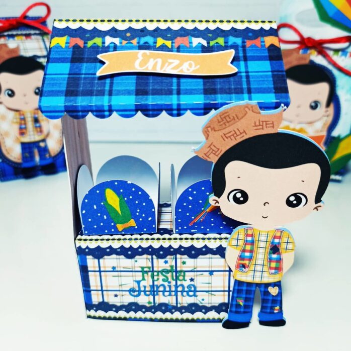 Festa Junina Azul