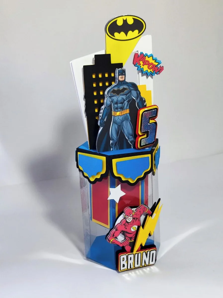 Festa Liga da Justiça Luxo - Studio e pdf 2 Festa Liga da Justiça Luxo - Studio e pdf