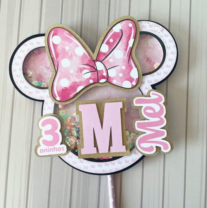 Festa Minnie Rosa Luxo