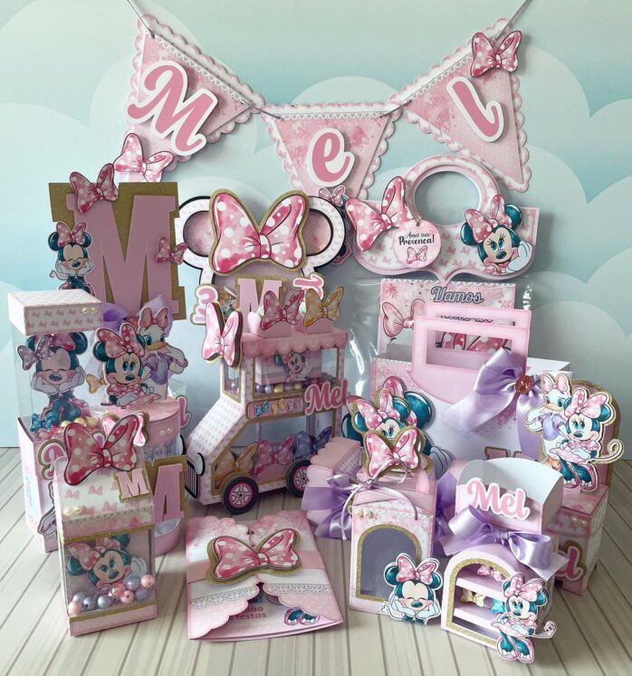 Festa Minnie Rosa Luxo