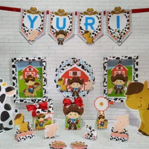 Festa Pronta Fazendinha Menino