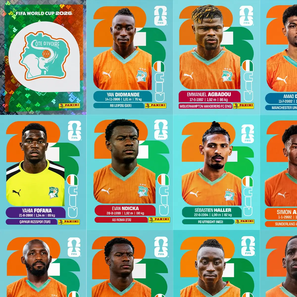 Figurinhas Copa México Canadá EUA 2026 PDF para Imprimir 10 Figurinhas Copa México Canadá EUA 2026 PDF para Imprimir