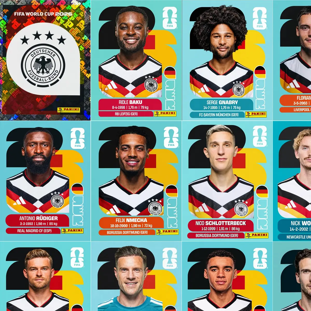 Figurinhas Copa México Canadá EUA 2026 PDF para Imprimir 5 Figurinhas Copa México Canadá EUA 2026 PDF para Imprimir