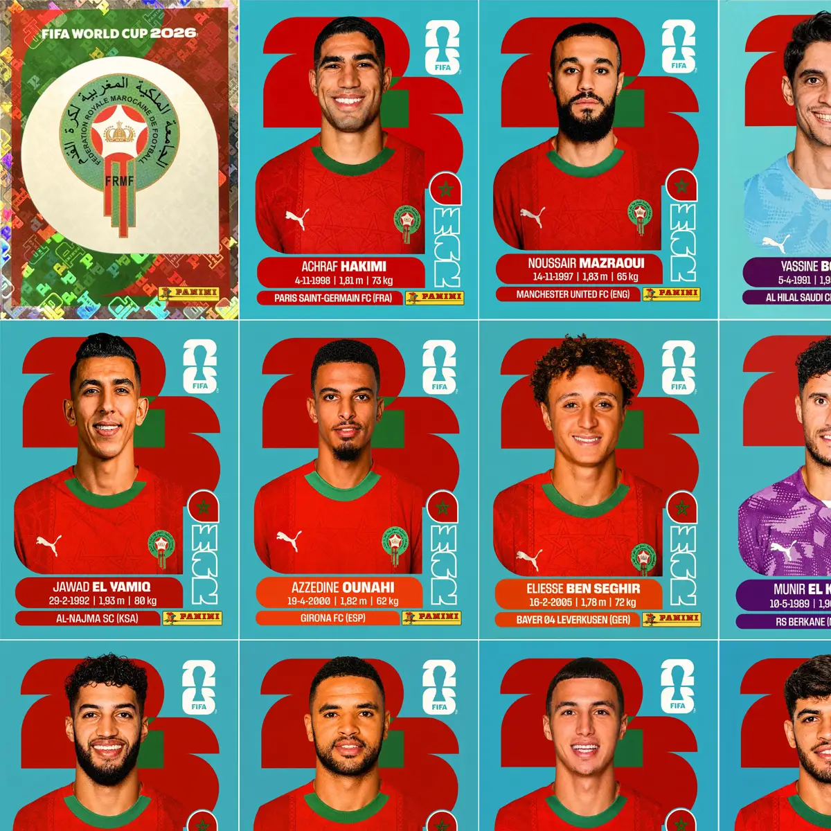Figurinhas Copa México Canadá EUA 2026 PDF para Imprimir 8 Figurinhas Copa México Canadá EUA 2026 PDF para Imprimir