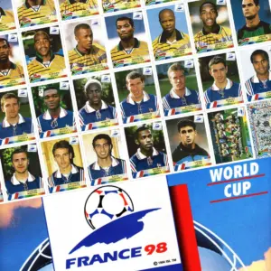 Figurinhas Copa Mundial da França 1998 PDF para Imprimir