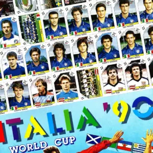 Figurinhas Copa Mundial da Itália 1990 PDF para Imprimir