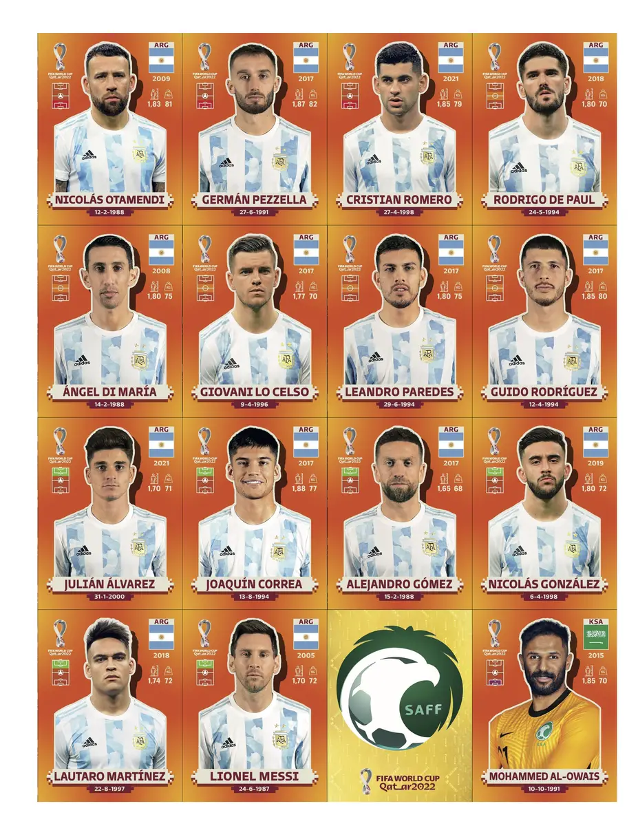 Figurinhas Da Copa Do Mundo 2022 Laranja Arquivo Digital Pdf 9 Figurinhas Da Copa Do Mundo 2022 Laranja Arquivo Digital Pdf
