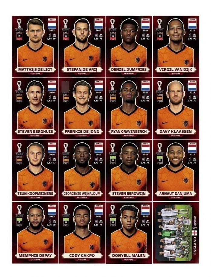 Figurinhas Digitais Oryx Edition Copa Qatar 2022 P/ Imprimir