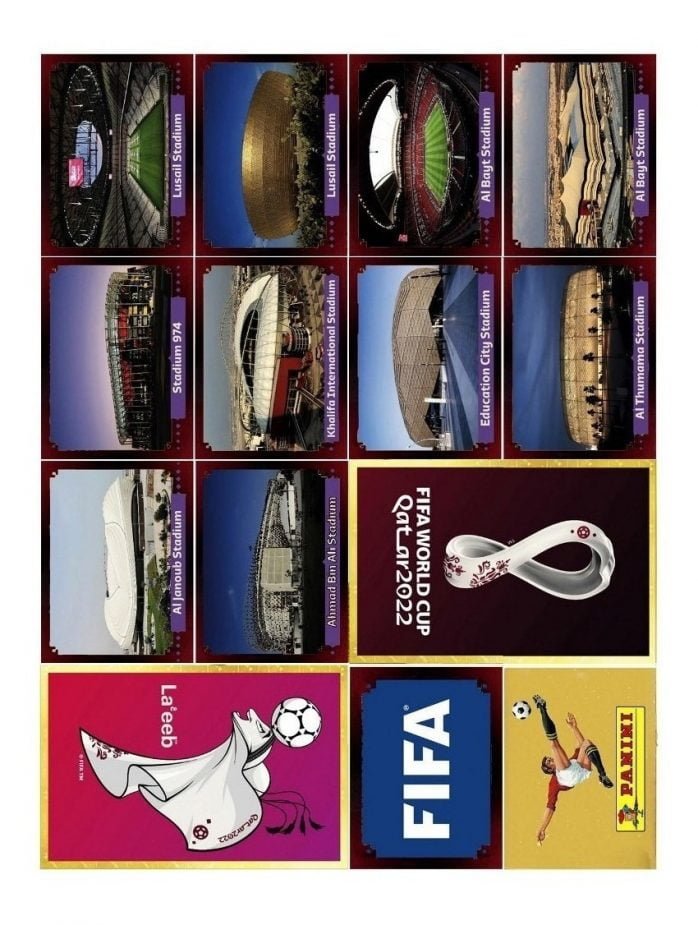 Figurinhas Digitais Oryx Edition Copa Qatar 2022 P/ Imprimir