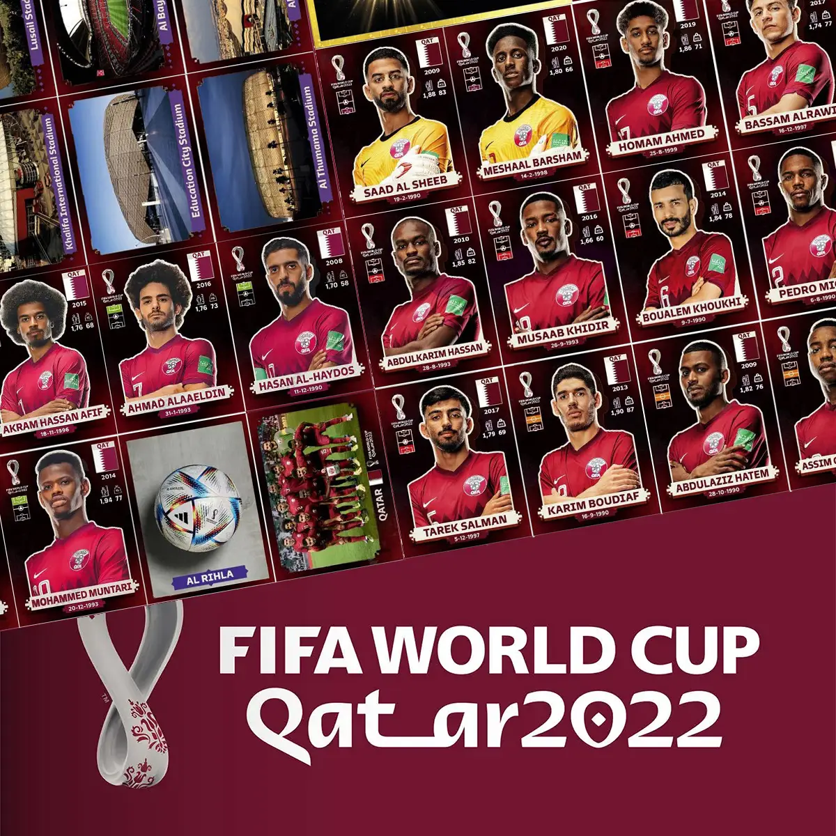 Figurinhas Digitais Oryx Edition Copa Qatar 2022 P/ Imprimir 1 Figurinhas Digitais Oryx Edition Copa Qatar 2022 P/ Imprimir