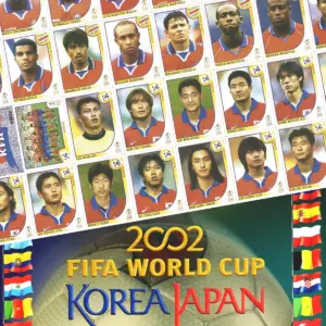 Figurinhas P Imprimir Copa Do Mundo Coreia Japão 2002 Em Pdf