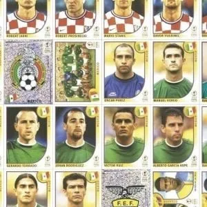 Figurinhas P Imprimir Copa Do Mundo Coreia Japão 2002 Em Pdf