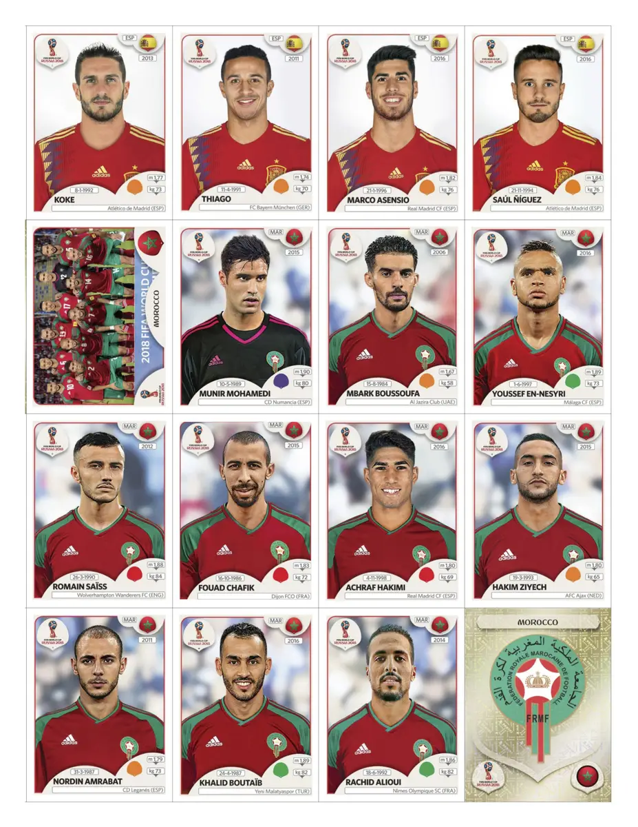Figurinhas P Imprimir Copa Do Mundo Russia 2018 + Legends 3 Figurinhas P Imprimir Copa Do Mundo Russia 2018 + Legends