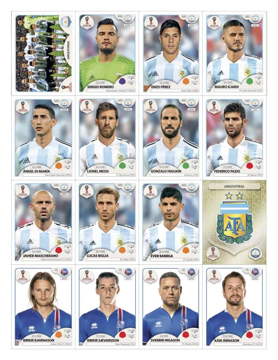 Figurinhas P Imprimir Copa Do Mundo Russia 2018 + Legends 5 Figurinhas P Imprimir Copa Do Mundo Russia 2018 + Legends