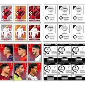 Figurinhas P Imprimir Legends + Rookies + Cocacola Copa 2022