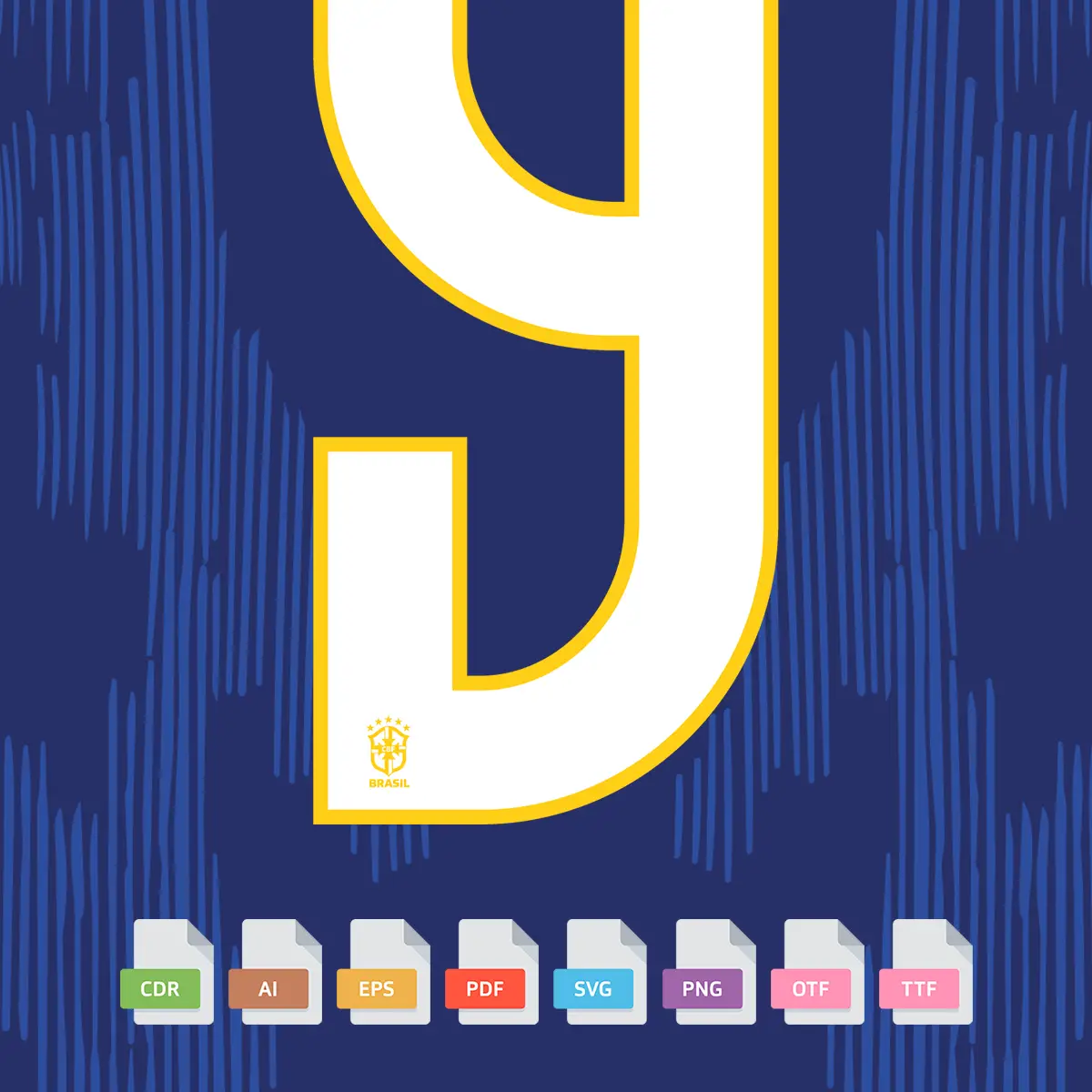 Fonte Camisa Seleção Brasileira 2026-2028 Reserva Vetorizada 3 Fonte Camisa Seleção Brasileira 2026-2028 Reserva Vetorizada