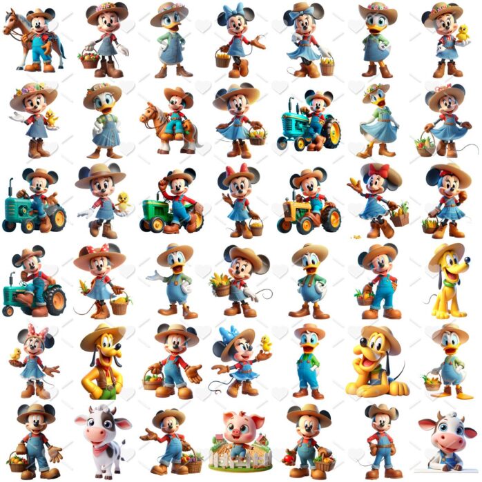 Ilustracoes Fazendinha Do Mickey E Sua Turma Cute Png 2