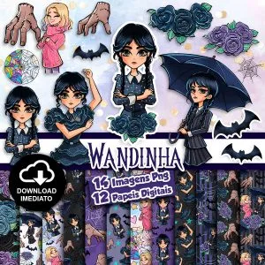Ilustrações Wandinha Png Imagens Sem Fundo Família Addams