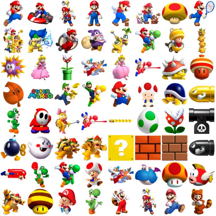 Imagens Png Super Mário Bros Para Produtos Personalizados