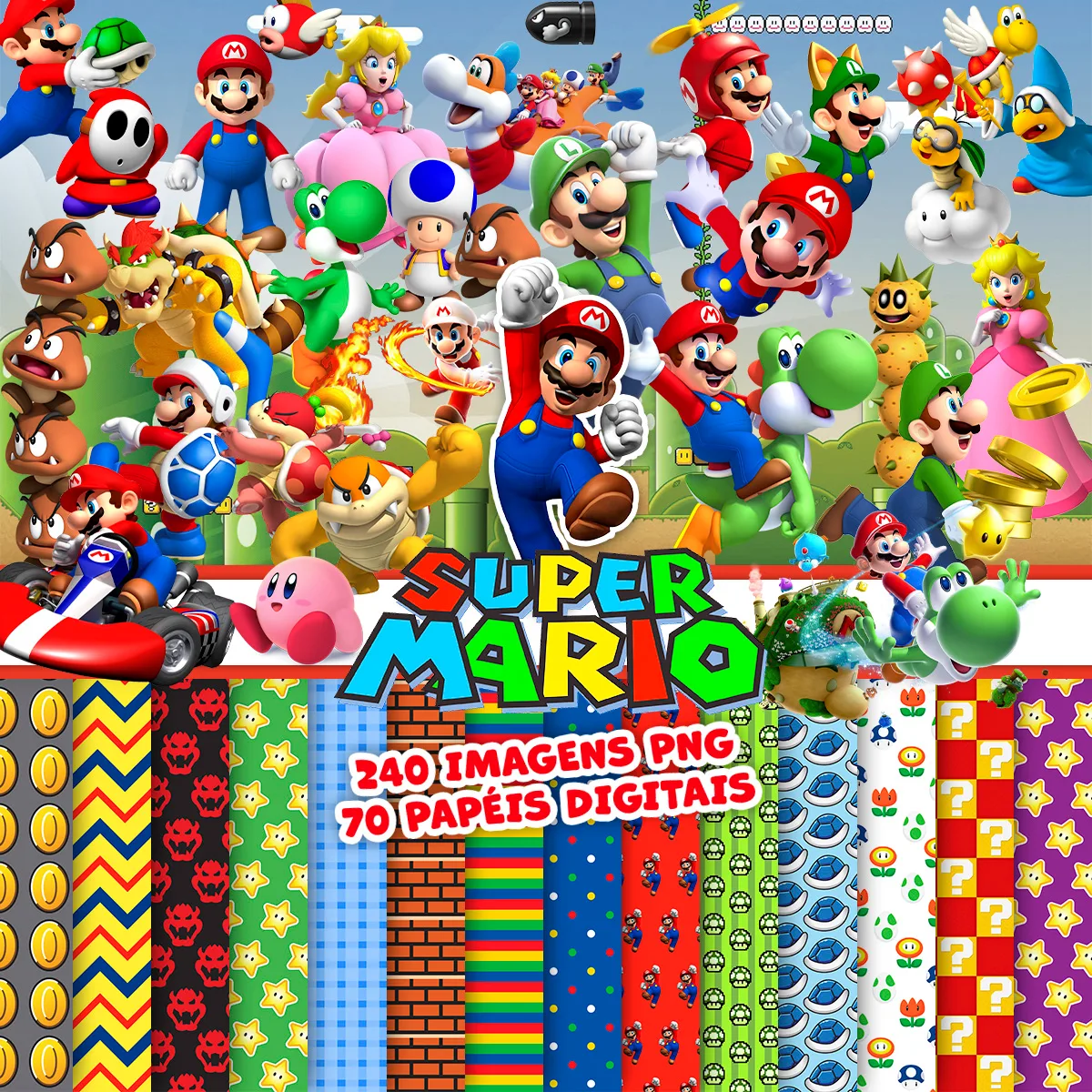 Imagens Png Super Mário Bros Para Produtos Personalizados 1 Imagens Png Super Mário Bros Para Produtos Personalizados