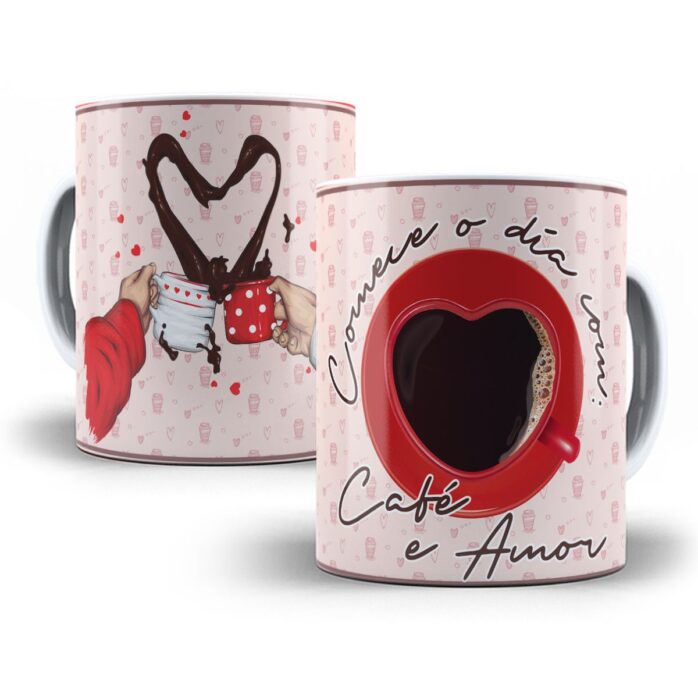 Kit 14 Estampas Caneca Frases Cafe Editavel No Corel 3