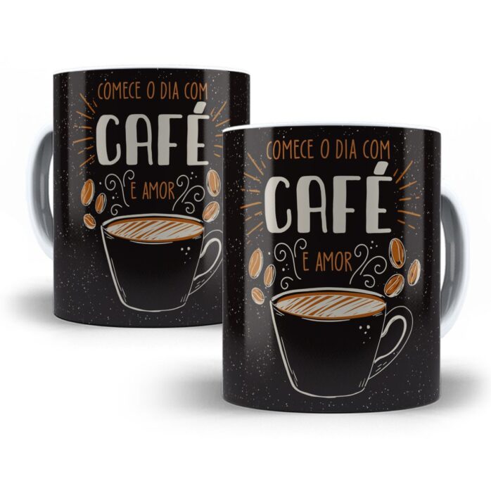 Kit 14 Estampas Caneca Frases Cafe Editavel No Corel 5