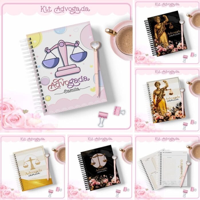Kit Agendas Advogada