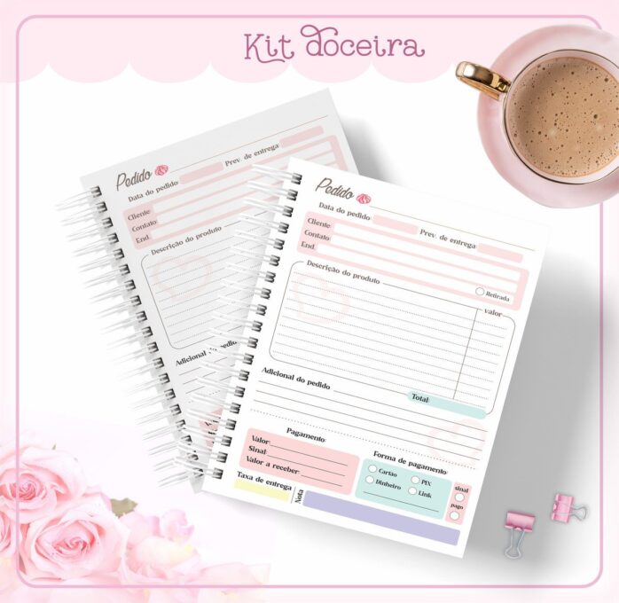 Kit Agendas Doceira