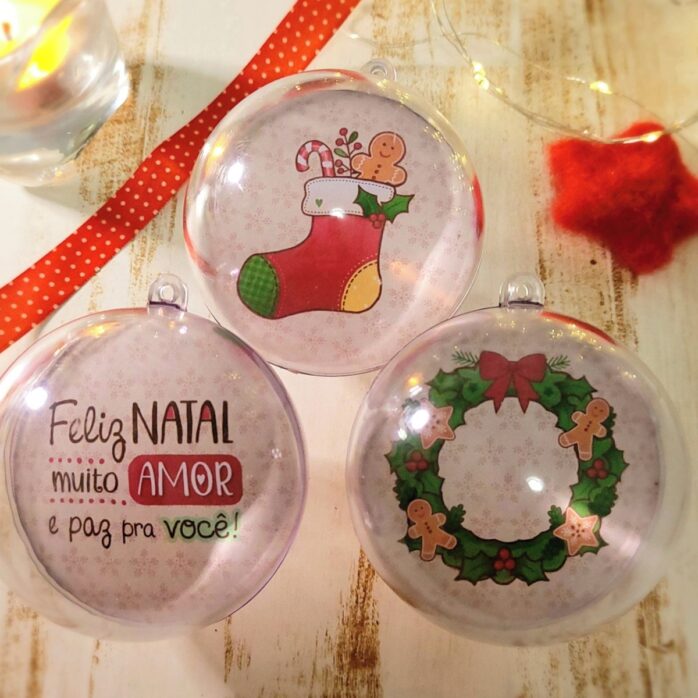 Kit Artes Esferas Natal