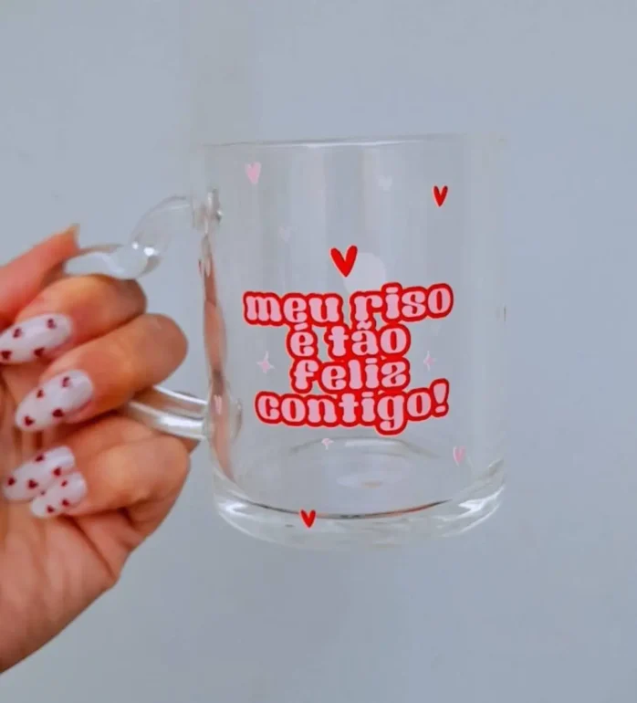 Kit Artes para Canecas - Especial Dia dos Namorados em JPG