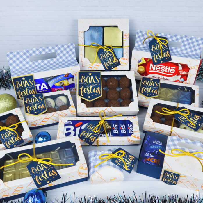 Kit Boas Festas Azul 2021