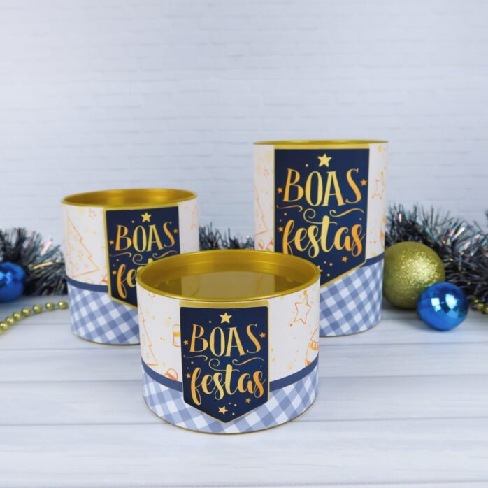 Kit Boas Festas Azul 2021