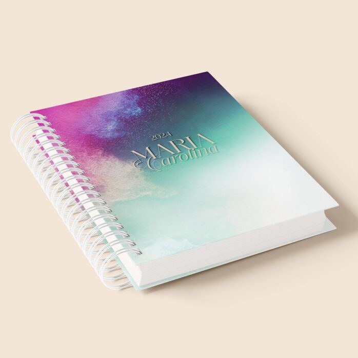 Kit Caderno Abstract