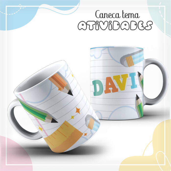 kit Caderno Atividades Kids