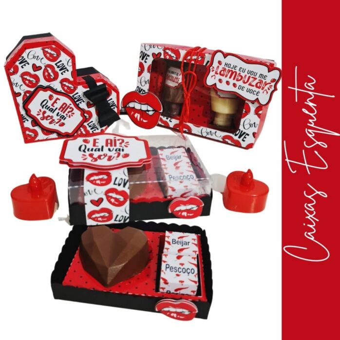 Kit Caixas Namorados