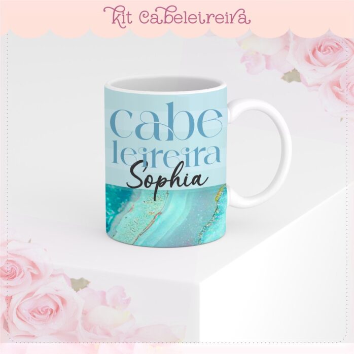 Kit Canecas Cabelereira