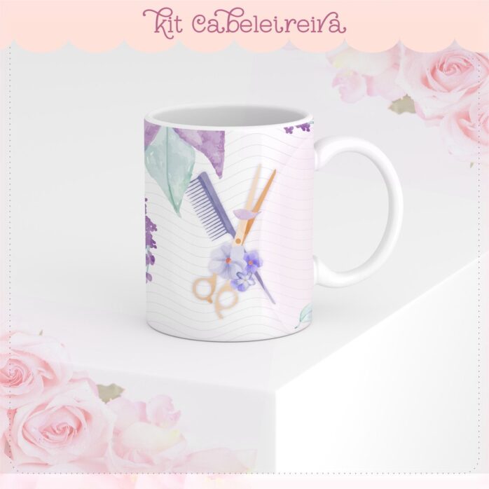 Kit Canecas Cabelereira
