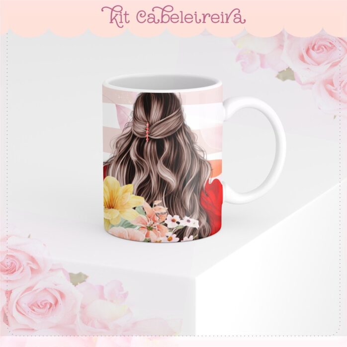 Kit Canecas Cabelereira