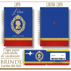 Kit Capa e Cartão Sus Branca de Neve