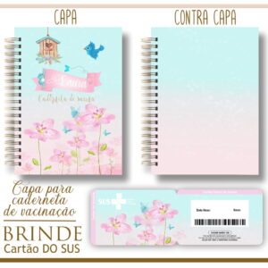 Kit Capa e Cartão Sus Jardim