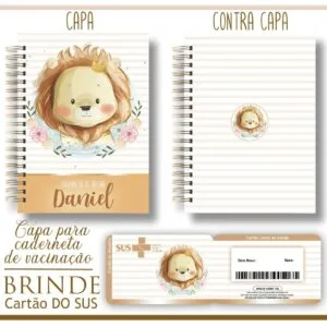 Kit Capa e Cartão Sus Leãozinho