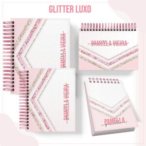 Kit Capas Glitter Luxo