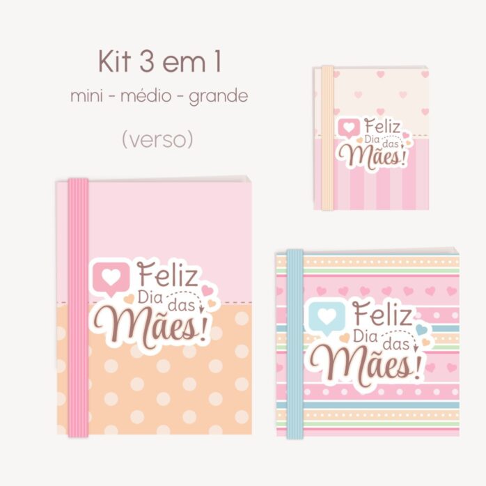 Kit Capinhas Post It Mães