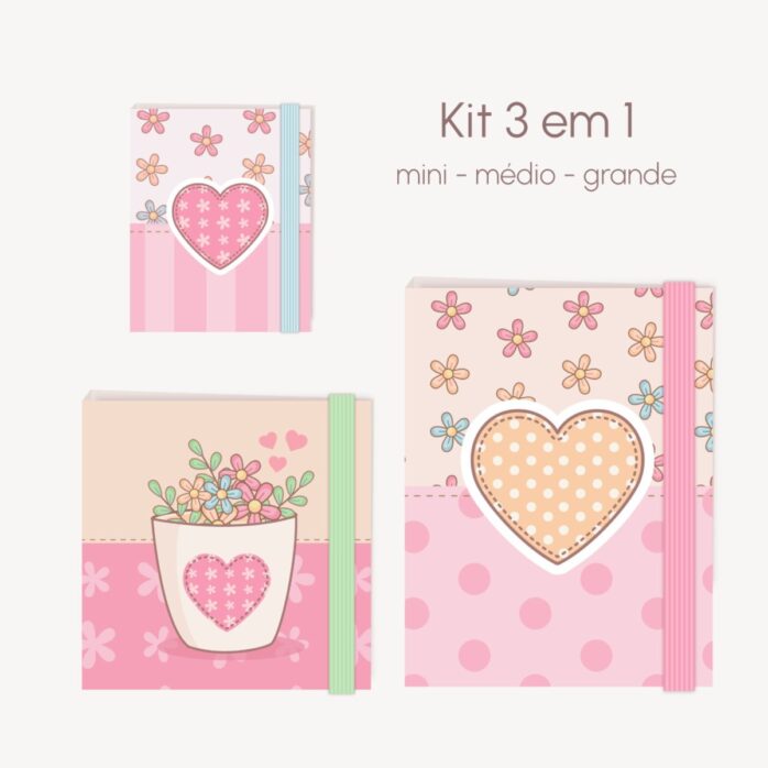 Kit Capinhas Post It Mães