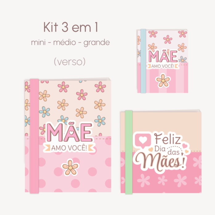 Kit Capinhas Post It Mães