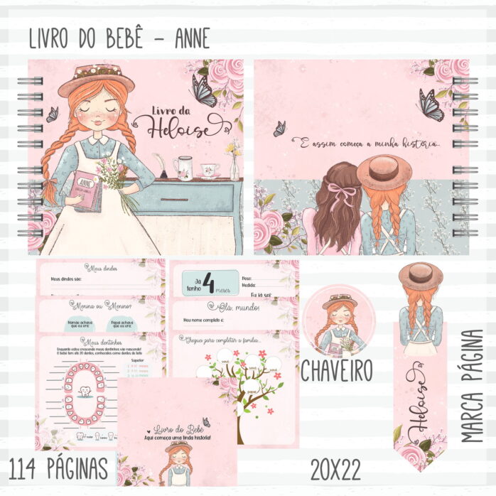 Kit Completo Bebê Anne