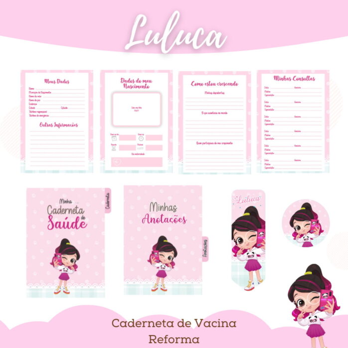 Kit Completo Infantil Luluca Game